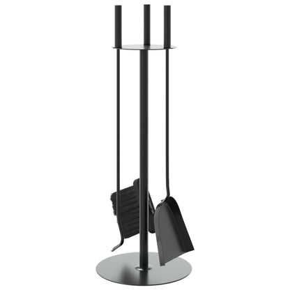 Conjunto de ferramentas para lareira de 4 peças 22x59 cm Aço