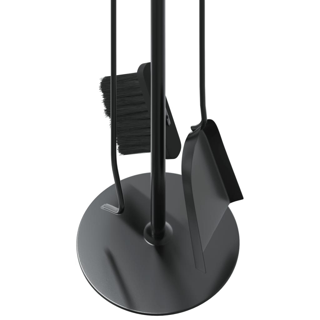 Conjunto de ferramentas para lareira de 4 peças 22x59 cm Aço