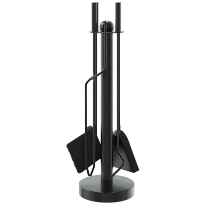 Conjunto de ferramentas para lareira de 5 peças 18x56 cm aço