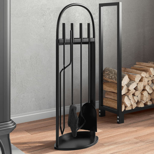 Conjunto de ferramentas para lareira de 5 peças 23x15x66 cm Aço