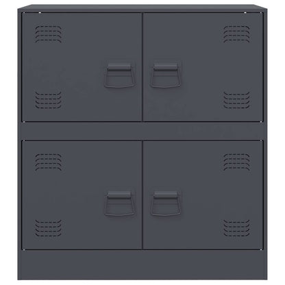 Aparador 67x39x73 cm aço antracite