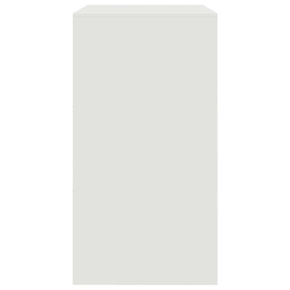 Aparador 67x39x73 cm aço branco