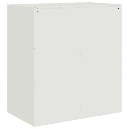 Aparador 67x39x73 cm aço branco