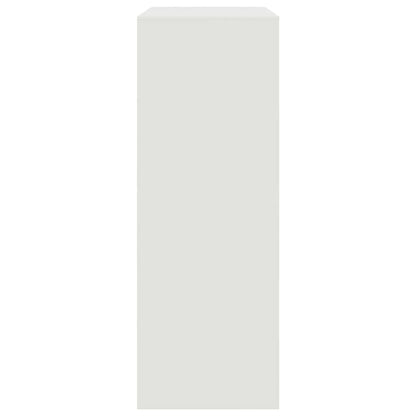 Aparador 67x39x107 cm aço branco