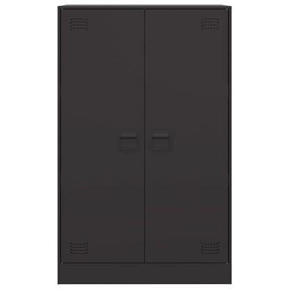 Aparador 67x39x107 cm aço preto