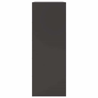 Aparador 67x39x107 cm aço preto