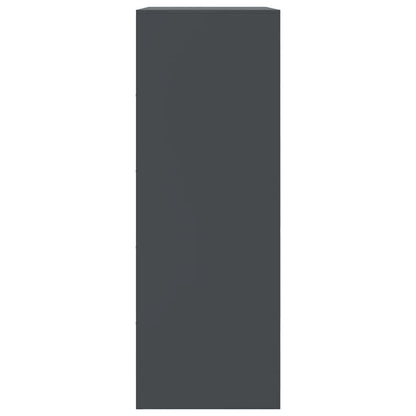 Aparador 67x39x107 cm aço antracite