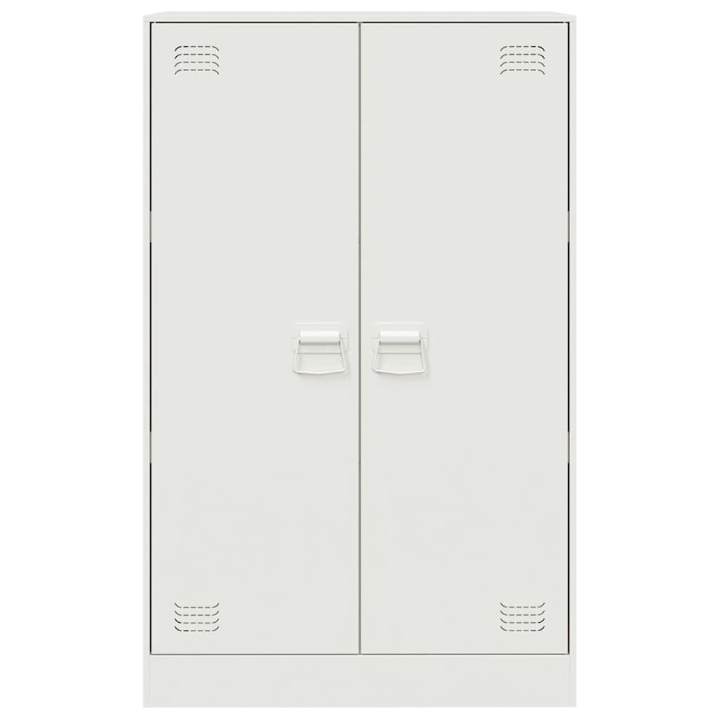 Aparador 67x39x107 cm aço branco