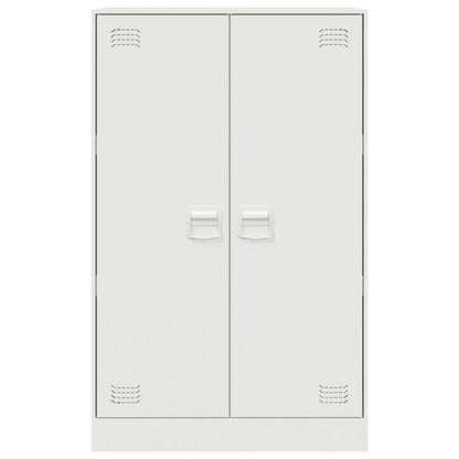 Aparador 67x39x107 cm aço branco