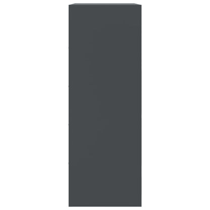 Aparador 67x39x107 cm aço antracite