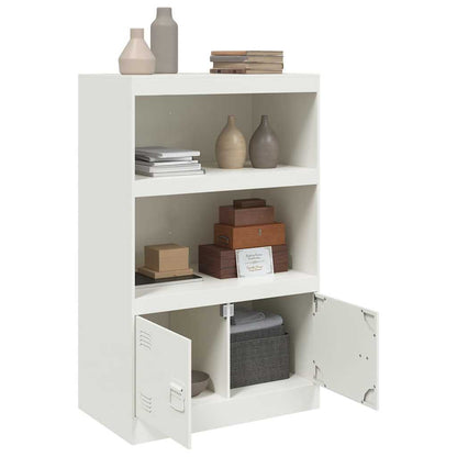 Aparador 67x39x107 cm aço branco