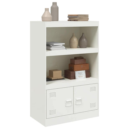 Aparador 67x39x107 cm aço branco