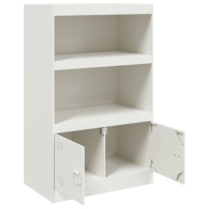 Aparador 67x39x107 cm aço branco