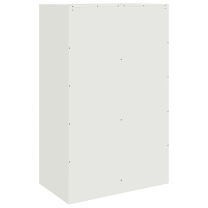 Aparador 67x39x107 cm aço branco