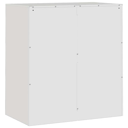 Aparador 67x39x73 cm aço branco