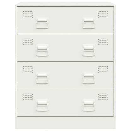 Aparador 67x39x83 cm aço branco