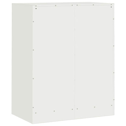 Aparador 67x39x83 cm aço branco