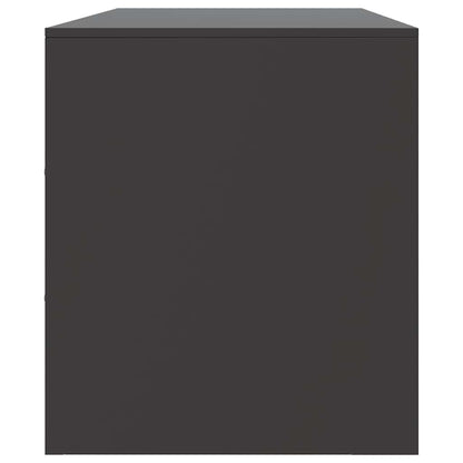 Móvel de TV aço preto