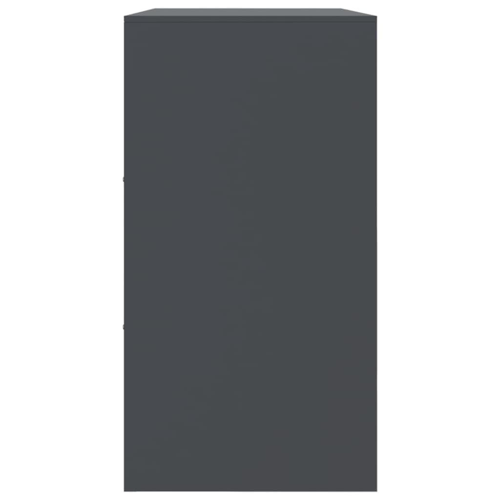 Aparador 99x39x73 cm aço antracite