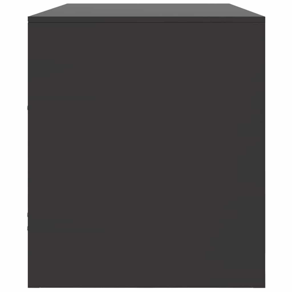 Móvel de TV aço preto