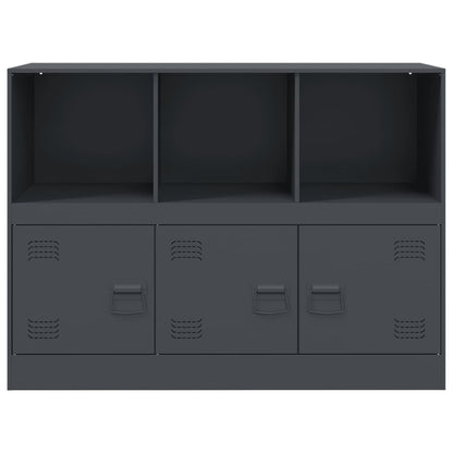 Aparador 99x39x73 cm aço antracite