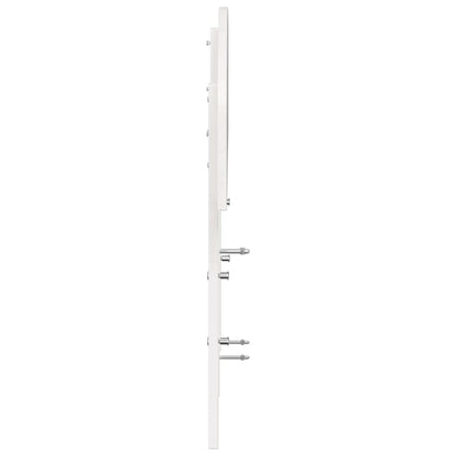 Cabeceira 180 cm madeira de pinho maciça branco