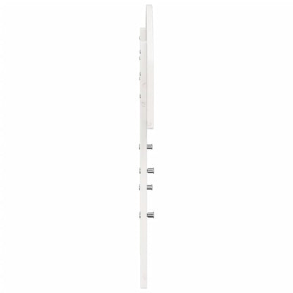 Cabeceira 90 cm madeira de pinho maciça branco