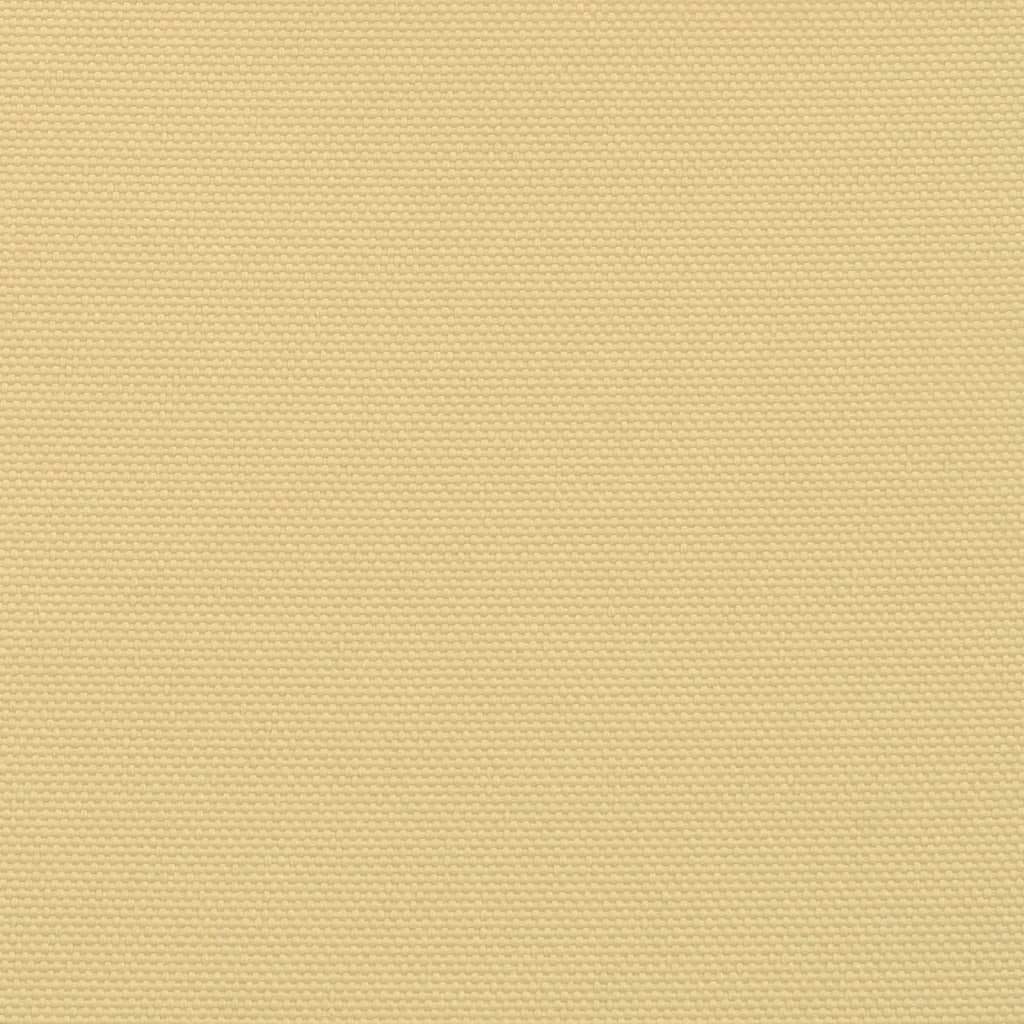 Tela de varanda 120x300 cm 100% poliéster oxford cor areia