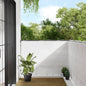 Tela de varanda 120x800 cm 100% poliéster oxford branco