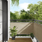 Tela de varanda 75x800 cm 100% poliéster oxford bege