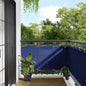 Tela de varanda 75x800 cm 100% poliéster oxford azul