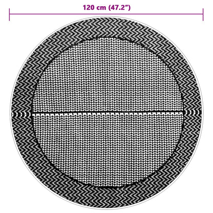Tapete de exterior Ø120 cm ARAKIL PP cinzento