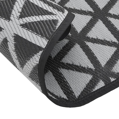 Tapete de exterior Ø200 cm ARAKIL PP preto