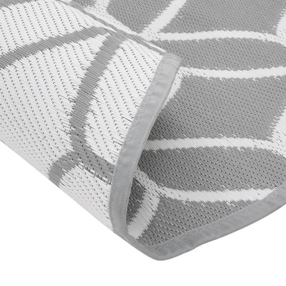 Tapete de exterior Ø160 cm ARAKIL PP cinzento