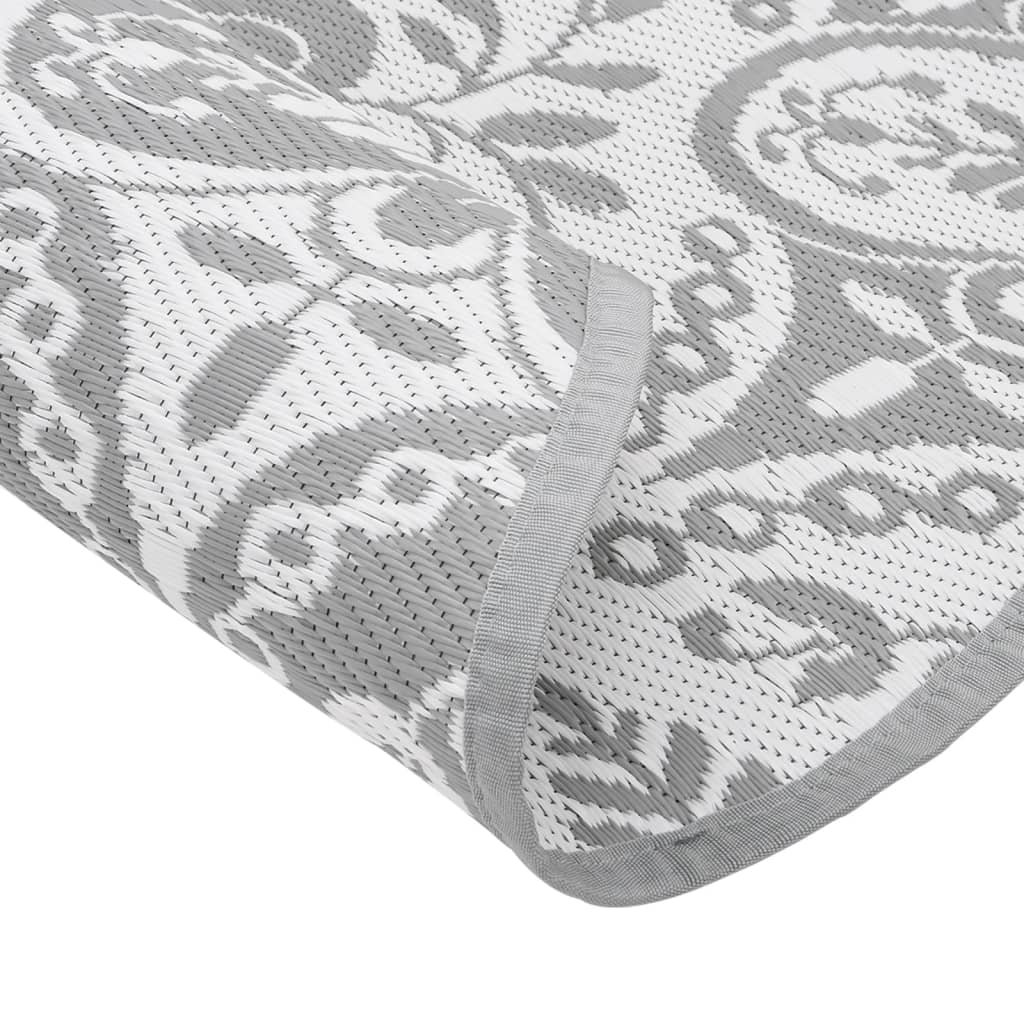 Tapete de exterior ARAKIL ARAKIL Cinzento claro 120x180 cm PP