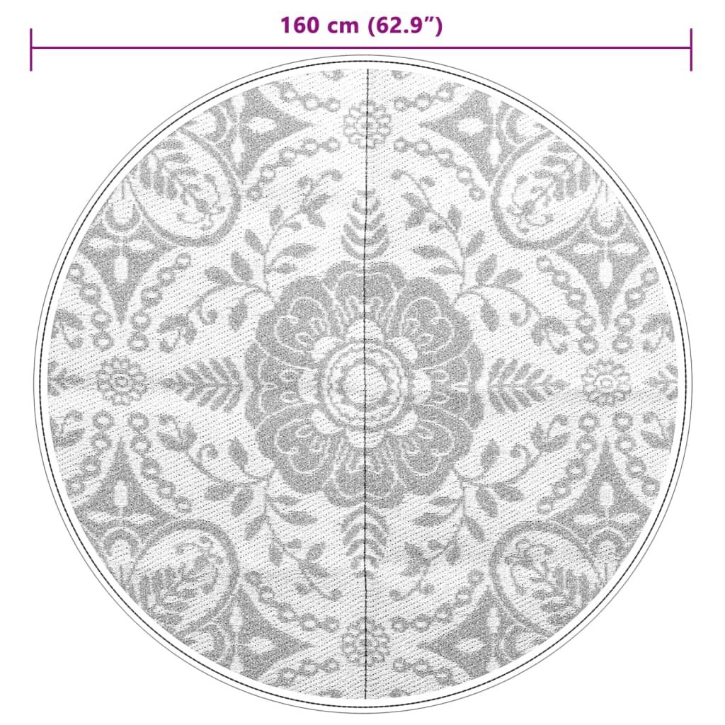 Tapete de exterior ARAKIL ARAKIL Cinzento claro 120x180 cm PP