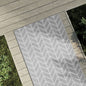 Tapete de exterior 80x150 cm ARAKIL PP cinzento