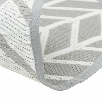 Tapete de exterior Ø120 cm ARAKIL PP cinzento