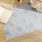 Tapete de exterior 120x180 cm 140x200 PP cinzento