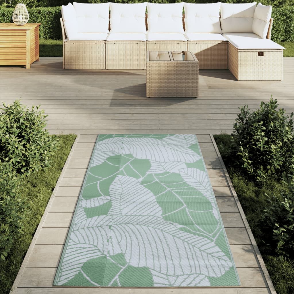 Tapete de exterior 80x150 cm ARAKIL PP verde