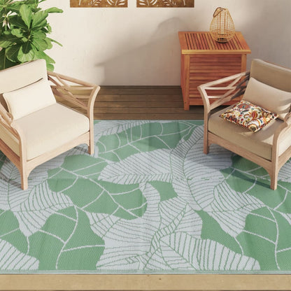 Tapete de exterior 160x230 cm ARAKIL PP Verde