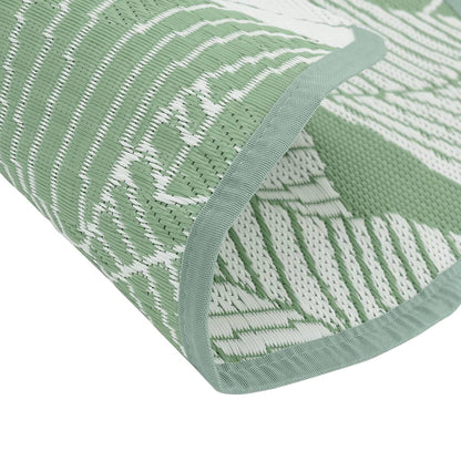 Tapete de exterior Ø200 cm ARAKIL PP Verde