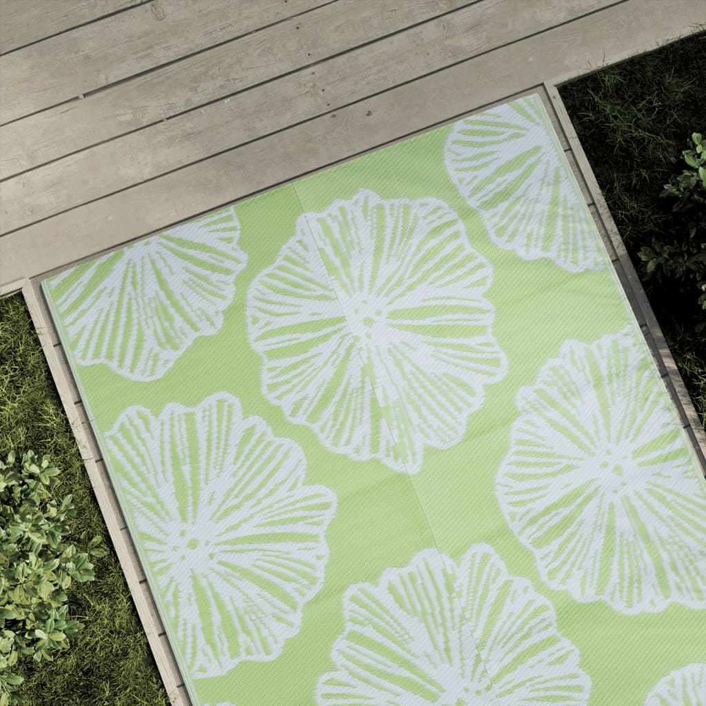 Tapete de exterior 120x180 cm ARAKIL PP Verde