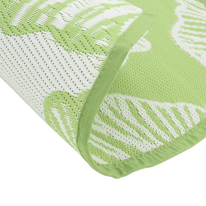 Tapete de exterior Ø120 cm ARAKIL PP Verde