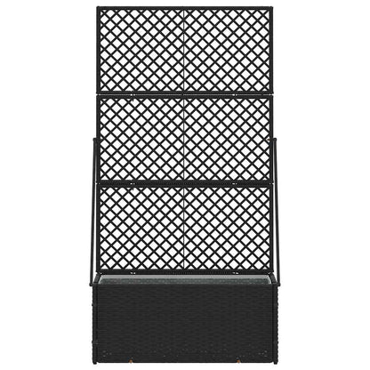 Floreira Preto 70 x 30 x 135 cm Metal