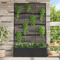 Floreira Preto 105 x 30 x 170 cm Metal