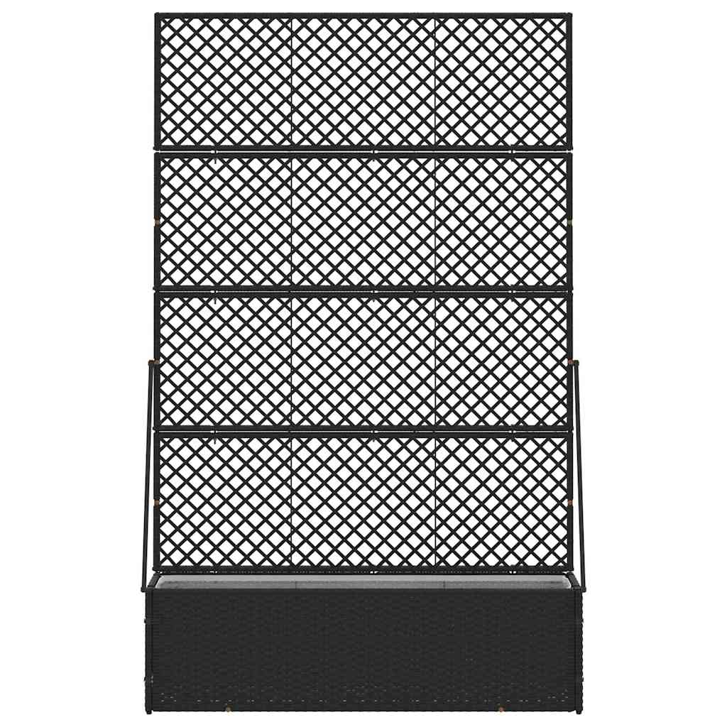 Floreira Preto 105 x 30 x 170 cm Metal