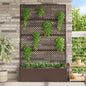 Floreira Castanho 105 x 30 x 170 cm Metal