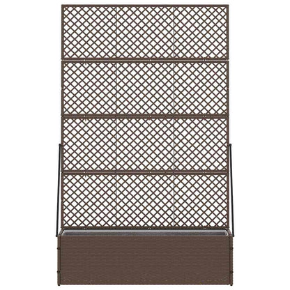 Floreira Castanho 105 x 30 x 170 cm Metal