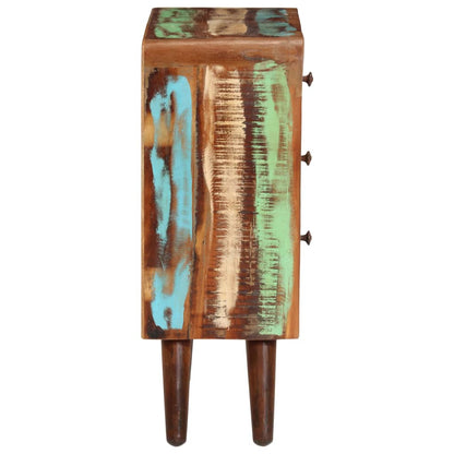 Aparador 55x30x80 cm madeira recuperada maciça